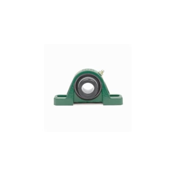 205 Normal Duty Pillow Block Ball Bearing Unit, 1 in Bore, 3.69 to 4.5 in L Bolt Center-to-Center